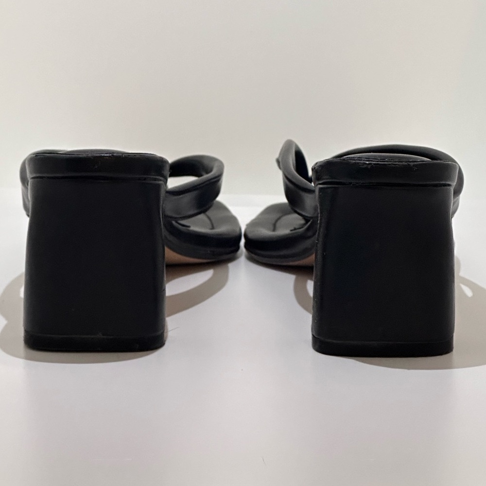 Black slip-on, thick heel - Picture 4 of 4
